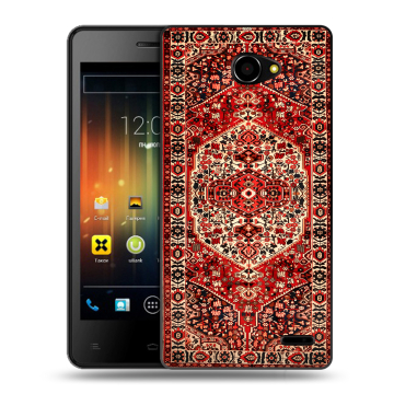 Пластиковый чехол на Fly Iq4403 Energie 3 с принтом Ковер