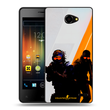 Пластиковый чехол на Fly Iq4403 Energie 3 с принтом Контер страйк Counter strike Пластиковый чехол на Fly Iq4403 Energie 3 с принтом Контер страйк Counter strike