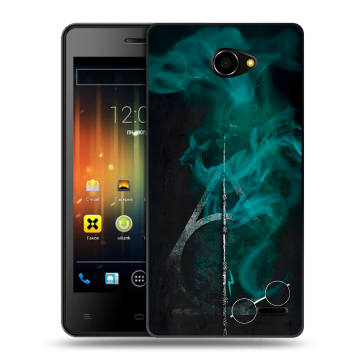 Пластиковый чехол на Fly Iq4403 Energie 3 с принтом Гарри Поттер Harry Potter Пластиковый чехол на Fly Iq4403 Energie 3 с принтом Гарри Поттер Harry Potter
