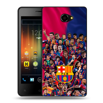 Пластиковый чехол на Fly Iq4403 Energie 3 с принтом Барселона Barcelona