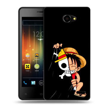 Пластиковый чехол на Fly Iq4403 Energie 3 с принтом One Piece Ван Пис