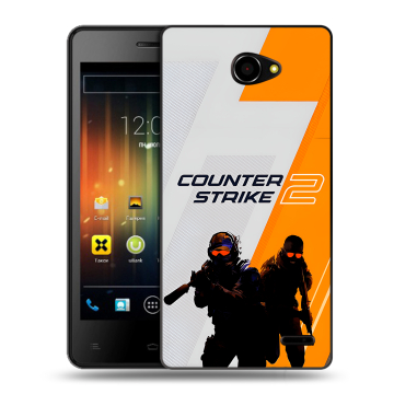 Пластиковый чехол на Fly Iq4403 Energie 3 с принтом Counter Strike Пластиковый чехол на Fly Iq4403 Energie 3 с принтом Counter Strike