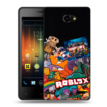 Пластиковый чехол на Fly Iq4403 Energie 3 с принтом Roblox Роблокс Пластиковый чехол на Fly Iq4403 Energie 3 с принтом Roblox Роблокс