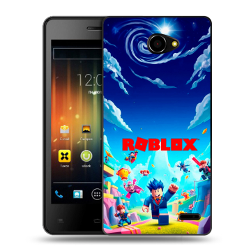 Пластиковый чехол на Fly Iq4403 Energie 3 с принтом Roblox Роблокс Пластиковый чехол на Fly Iq4403 Energie 3 с принтом Roblox Роблокс
