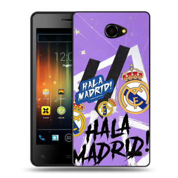 Пластиковый чехол на Fly Iq4403 Energie 3 с принтом Real Madrid Реал Мадрид Пластиковый чехол на Fly Iq4403 Energie 3 с принтом Real Madrid Реал Мадрид