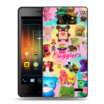 Пластиковый чехол на Fly Iq4403 Energie 3 с принтом Флагер Fuggler
