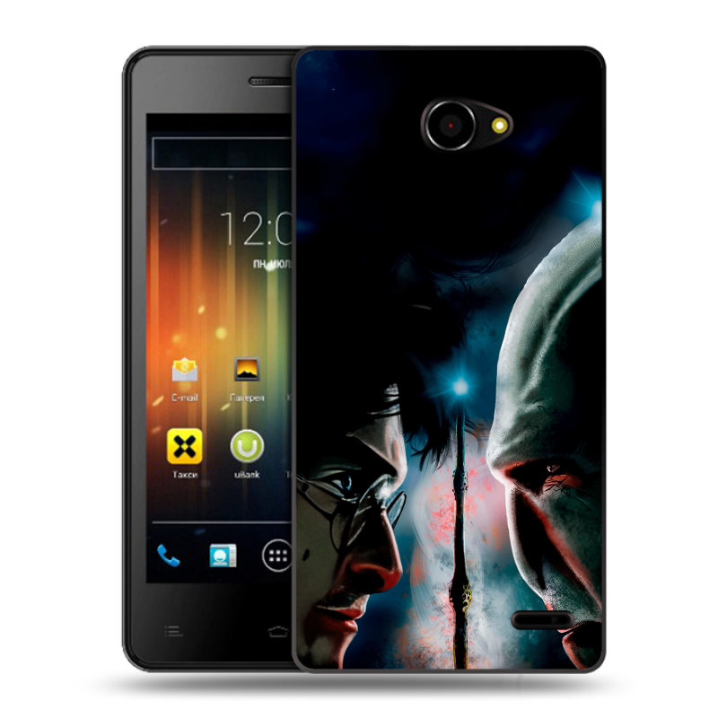 Пластиковый чехол на Fly Iq4403 Energie 3 с принтом Гарри Поттер Harry Potter Пластиковый чехол на Fly Iq4403 Energie 3 с принтом Гарри Поттер Harry Potter