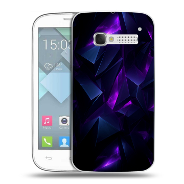 Пластиковый чехол на Alcatel One Touch Pop C5 с принтом Абстракиция Пластиковый чехол на Alcatel One Touch Pop C5 с принтом Абстракиция