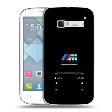 Пластиковый чехол на Alcatel One Touch Pop C5 с принтом БМВ BMW Пластиковый чехол на Alcatel One Touch Pop C5 с принтом БМВ BMW