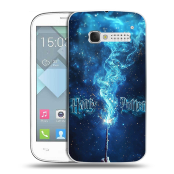 Пластиковый чехол на Alcatel One Touch Pop C5 с принтом Harry Potter Гарри Поттер