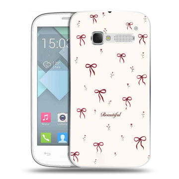 Пластиковый чехол на Alcatel One Touch Pop C5 с принтом для девочек Пластиковый чехол на Alcatel One Touch Pop C5 с принтом для девочек
