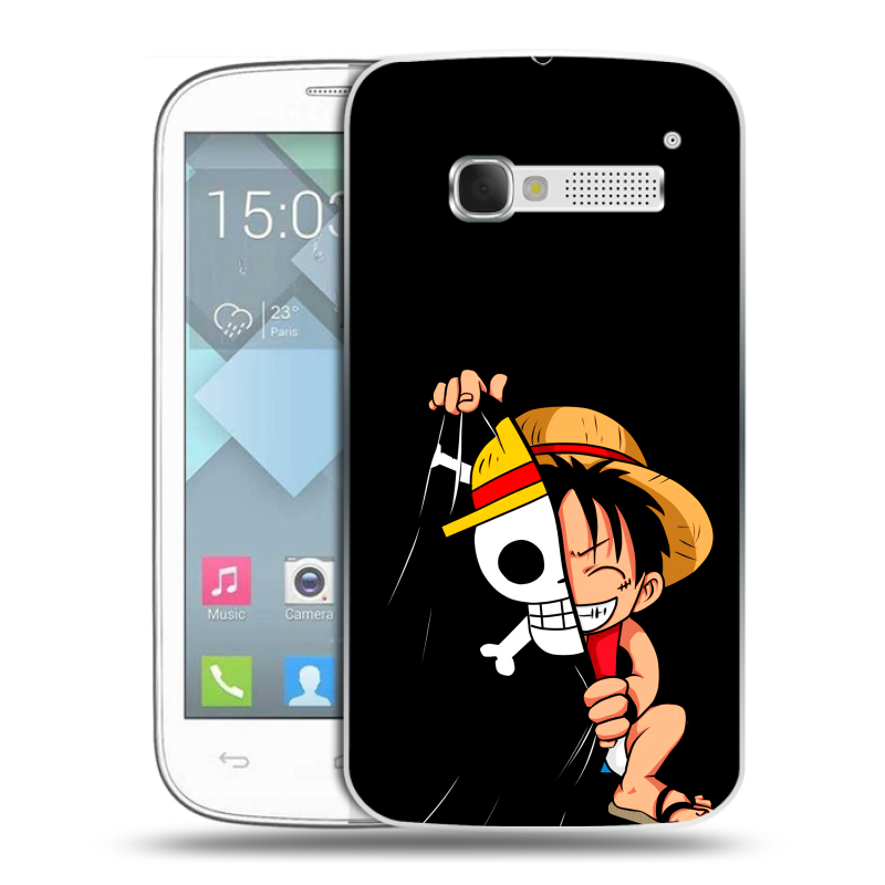 Пластиковый чехол на Alcatel One Touch Pop C5 с принтом One Piece Ван Пис Пластиковый чехол на Alcatel One Touch Pop C5 с принтом One Piece Ван Пис