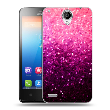 Пластиковый чехол на Lenovo S890 с принтом Блестки Пластиковый чехол на Lenovo S890 с принтом Блестки