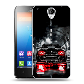 Пластиковый чехол на Lenovo S890 с принтом BMW БМВ Пластиковый чехол на Lenovo S890 с принтом BMW БМВ