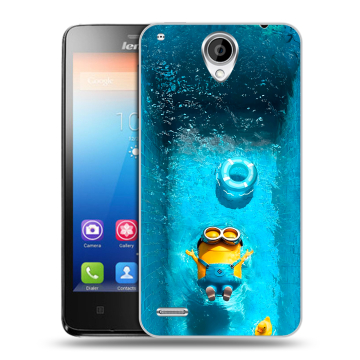Пластиковый чехол на Lenovo S890 с принтом Миньоны Пластиковый чехол на Lenovo S890 с принтом Миньоны