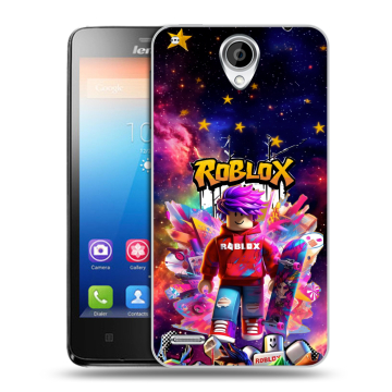 Пластиковый чехол на Lenovo S890 с принтом Roblox Роблокс Пластиковый чехол на Lenovo S890 с принтом Roblox Роблокс