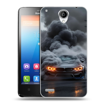 Пластиковый чехол на Lenovo S890 с принтом BMW БМВ Пластиковый чехол на Lenovo S890 с принтом BMW БМВ