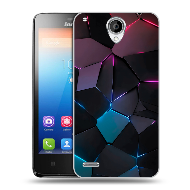Пластиковый чехол на Lenovo S890 IdeaPhone с принтом Геометрия неона Пластиковый чехол на Lenovo S890 IdeaPhone с принтом Геометрия неона