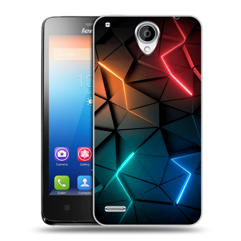 Пластиковый чехол на Lenovo S890 IdeaPhone с принтом Абстракция неон Пластиковый чехол на Lenovo S890 IdeaPhone с принтом Абстракция неон