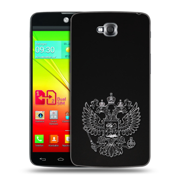 Силиконовый чехол на LG G Pro Lite Dual с принтом Герб России Силиконовый чехол на LG G Pro Lite Dual с принтом Герб России