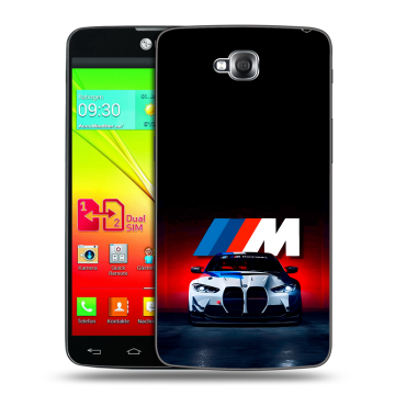 Силиконовый чехол на LG G Pro Lite Dual с принтом БМВ BMW Силиконовый чехол на LG G Pro Lite Dual с принтом БМВ BMW