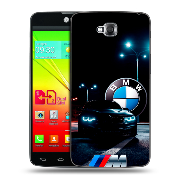 Силиконовый чехол на LG G Pro Lite Dual с принтом БМВ BMW Силиконовый чехол на LG G Pro Lite Dual с принтом БМВ BMW