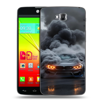 Силиконовый чехол на LG G Pro Lite Dual с принтом BMW БМВ Силиконовый чехол на LG G Pro Lite Dual с принтом BMW БМВ