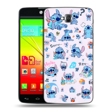 Силиконовый чехол на LG G Pro Lite Dual с принтом Лило и Стич Силиконовый чехол на LG G Pro Lite Dual с принтом Лило и Стич