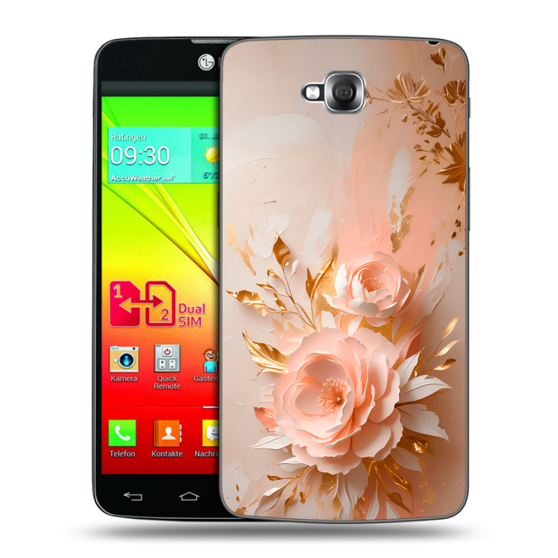 Силиконовый чехол на LG G Pro Lite Dual с принтом женский Силиконовый чехол на LG G Pro Lite Dual с принтом женский