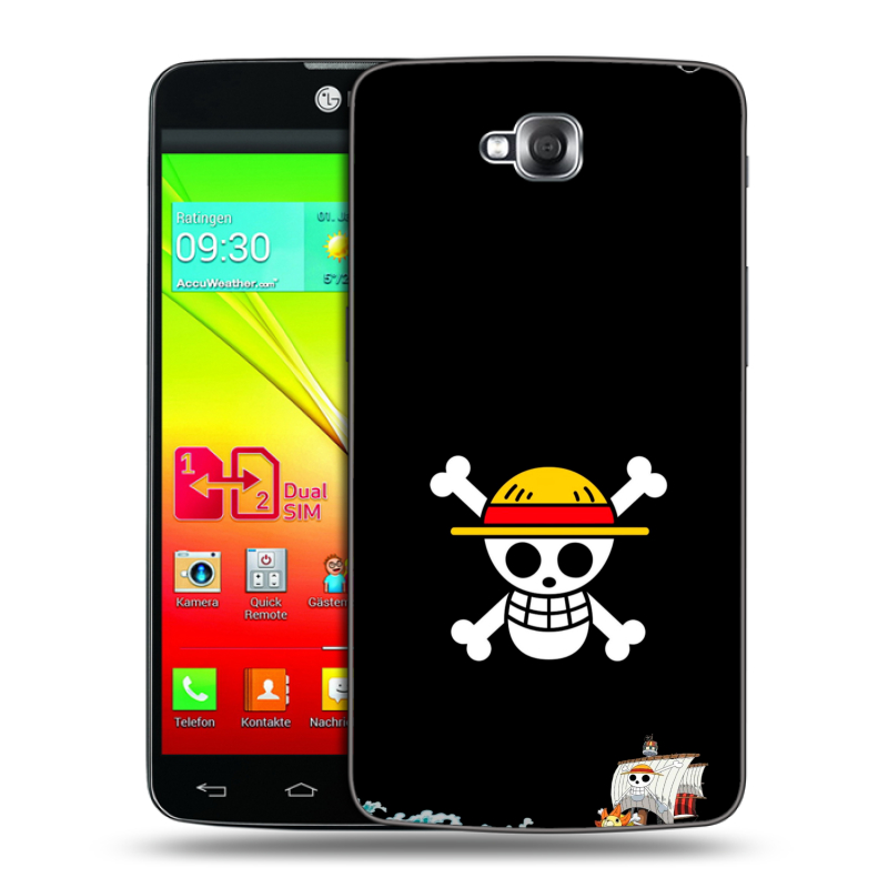 Силиконовый чехол на LG G Pro Lite Dual с принтом One Piece Ван Пис Силиконовый чехол на LG G Pro Lite Dual с принтом One Piece Ван Пис