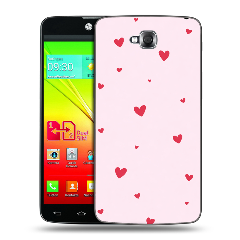 Силиконовый чехол на LG G Pro Lite Dual с принтом для девочек Силиконовый чехол на LG G Pro Lite Dual с принтом для девочек