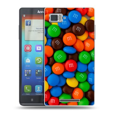 Пластиковый чехол на Lenovo Vibe Z с принтом Конфеты