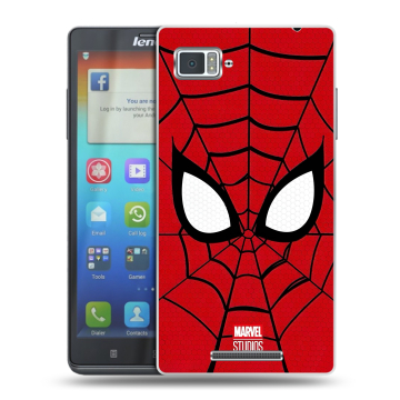 Пластиковый чехол на Lenovo Vibe Z с принтом человек паук spiderman Пластиковый чехол на Lenovo Vibe Z с принтом человек паук spiderman