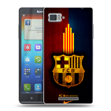Пластиковый чехол на Lenovo Vibe Z с принтом Барселона Barcelona