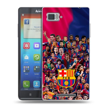 Пластиковый чехол на Lenovo Vibe Z с принтом Барселона Barcelona