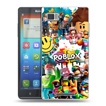 Пластиковый чехол на Lenovo Vibe Z с принтом Roblox Роблокс Пластиковый чехол на Lenovo Vibe Z с принтом Roblox Роблокс