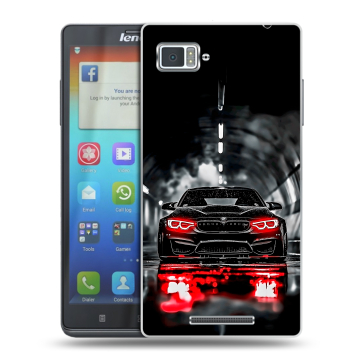 Пластиковый чехол на Lenovo Vibe Z с принтом BMW БМВ Пластиковый чехол на Lenovo Vibe Z с принтом BMW БМВ