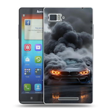 Пластиковый чехол на Lenovo Vibe Z с принтом BMW БМВ Пластиковый чехол на Lenovo Vibe Z с принтом BMW БМВ