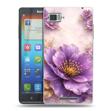 Пластиковый чехол на Lenovo Vibe Z с принтом женский