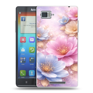 Пластиковый чехол на Lenovo Vibe Z с принтом женский