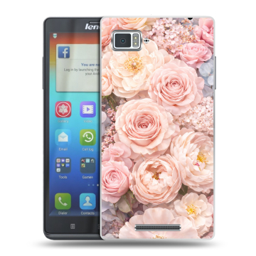 Пластиковый чехол на Lenovo Vibe Z с принтом женский