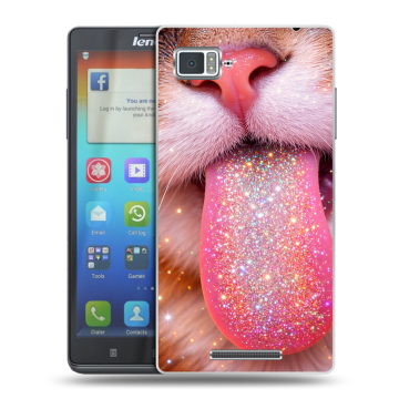 Пластиковый чехол на Lenovo Vibe Z с принтом для девочек