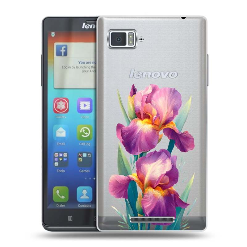 Пластиковый чехол на Lenovo Vibe Z с принтом Цветы орхидеи Пластиковый чехол на Lenovo Vibe Z с принтом Цветы орхидеи