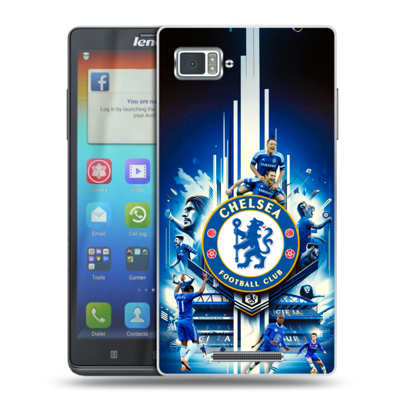 Пластиковый чехол на Lenovo Vibe Z с принтом Chelsea Челси Пластиковый чехол на Lenovo Vibe Z с принтом Chelsea Челси