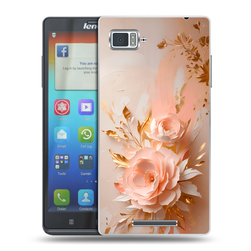 Пластиковый чехол на Lenovo Vibe Z с принтом женский Пластиковый чехол на Lenovo Vibe Z с принтом женский