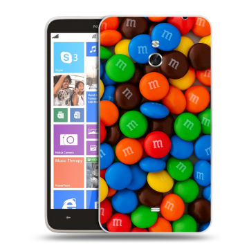 Пластиковый чехол на Nokia Lumia 1320 с принтом Конфеты Пластиковый чехол на Nokia Lumia 1320 с принтом Конфеты