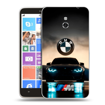 Пластиковый чехол на Nokia Lumia 1320 с принтом БМВ BMW Пластиковый чехол на Nokia Lumia 1320 с принтом БМВ BMW