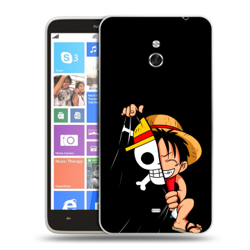 Пластиковый чехол на Nokia Lumia 1320 с принтом One Piece Ван Пис