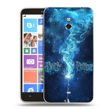 Пластиковый чехол на Nokia Lumia 1320 с принтом Harry Potter Гарри Поттер