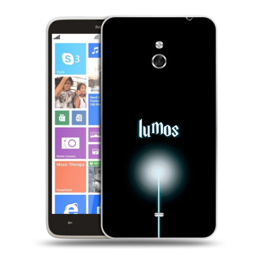 Пластиковый чехол на Nokia Lumia 1320 с принтом Harry Potter Гарри Поттер